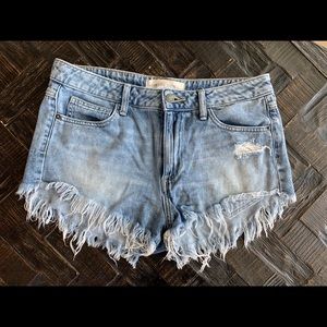 Hidden Jeans High Waist Denim Shorts